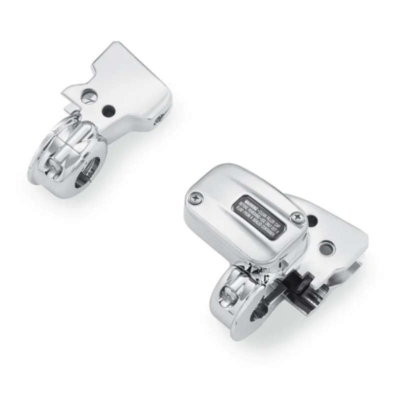 Clutch Bracket And Master Cylinder Reservoir Kit - Chrome