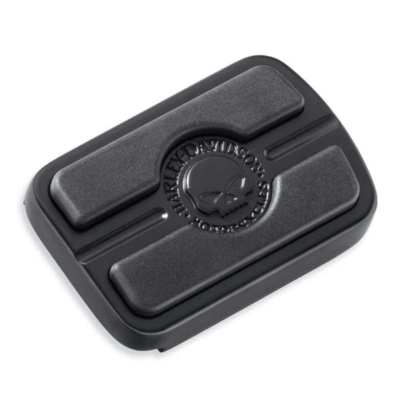 Willie G Skull Collection Small Brake Pedal Pad - Black