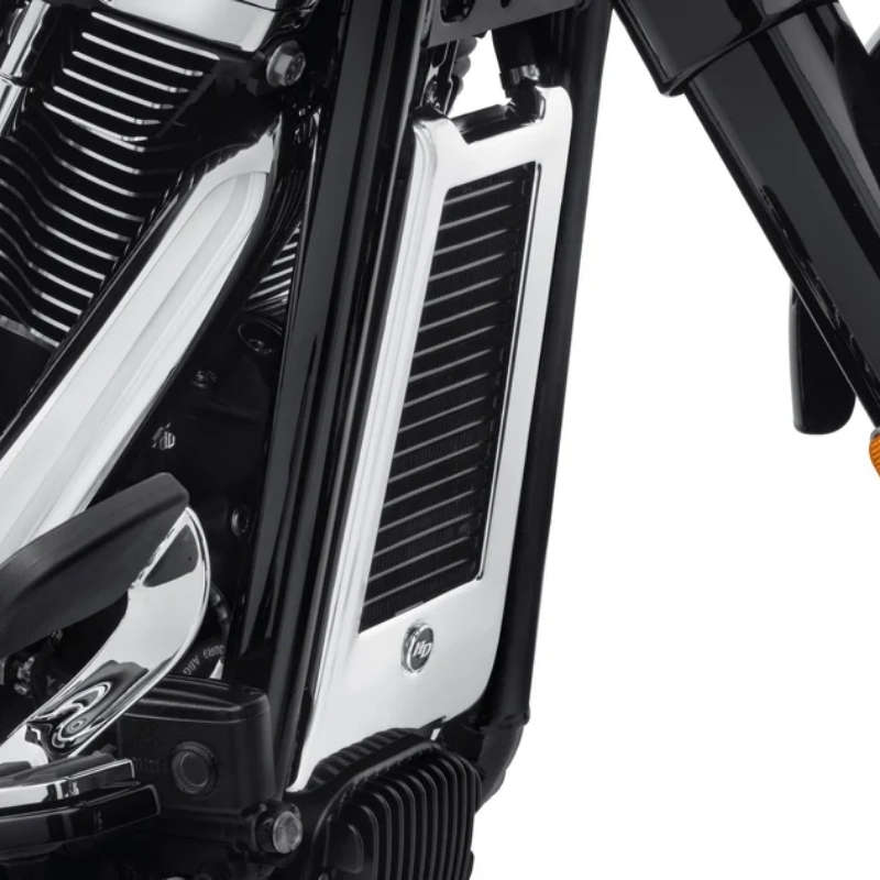 Oil Cooler Cover - Chrome