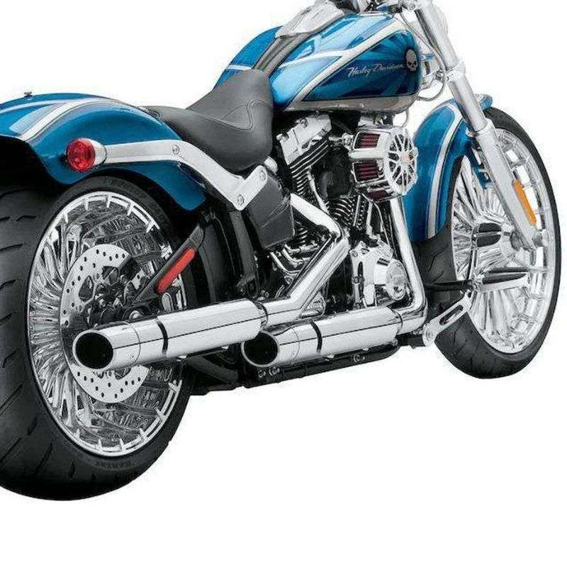 Screamin' Eagle Street Cannon Slip-On Mufflers  Softail Shorty Dual
