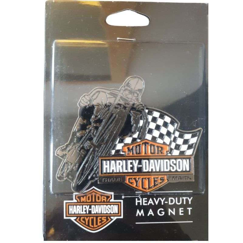 Magnet, 3 H-D Speedway Metal