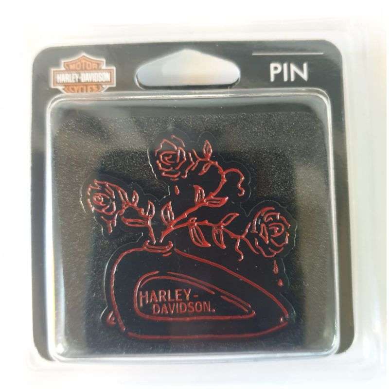 Pin, 1,5 H-D Rose Tank