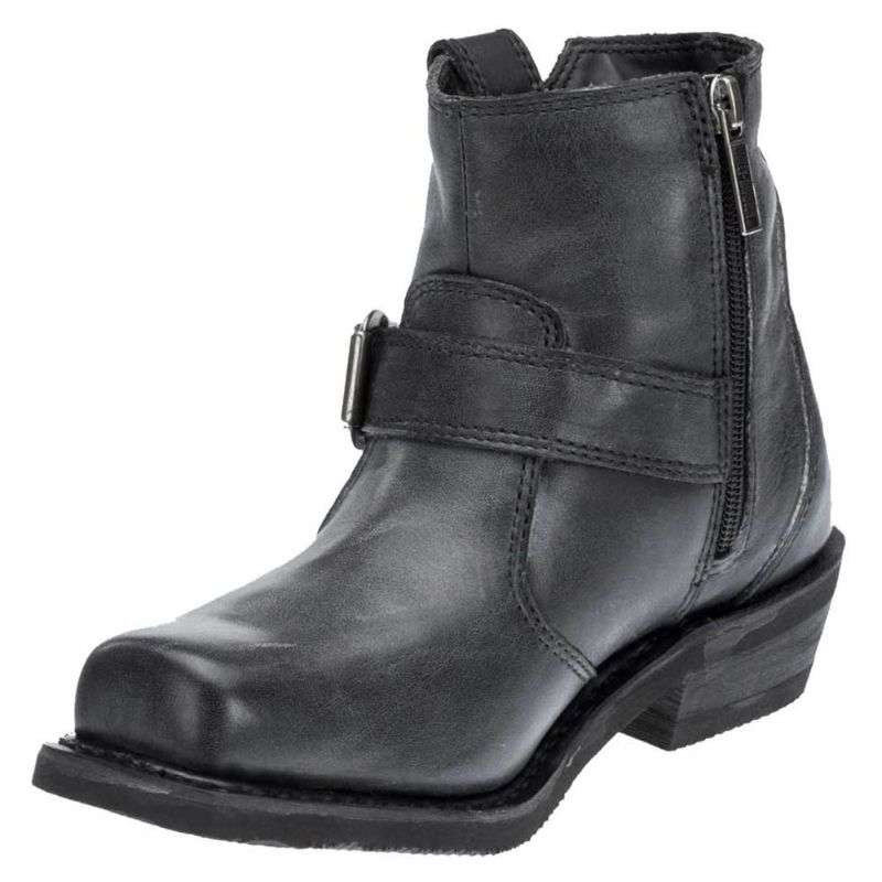 Womens Newhall 5.25-Inch Smoke Motorcycle Boots - UK 4