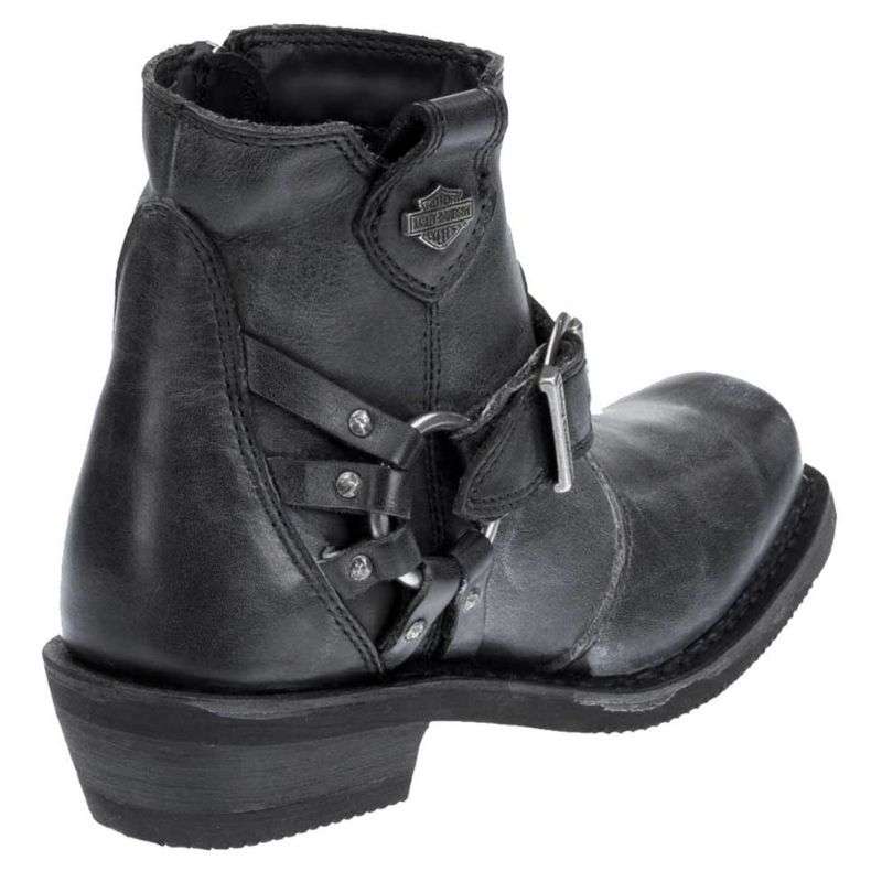 Womens Newhall 5.25-Inch Smoke Motorcycle Boots - UK 4