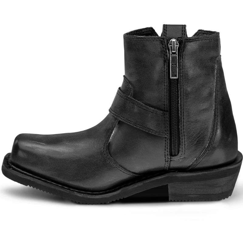 Womens Newhall 5.25-Inch Smoke Motorcycle Boots - UK 4