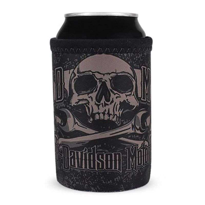 Grim Skulls Firm Bottom Neoprene Can Wrap