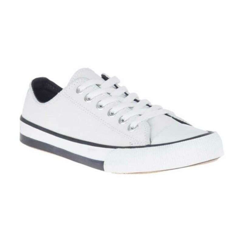 Womens Burleigh Leather Athletic Sneakers - UK 4