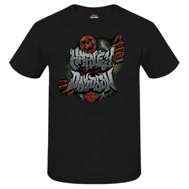 Mens Red Boned Dealer Tee - S