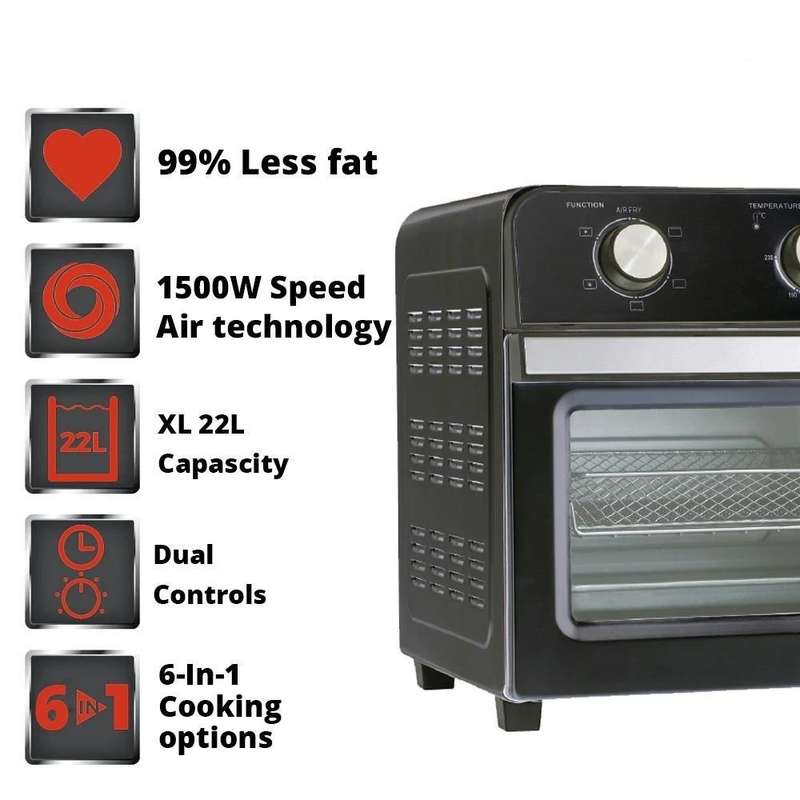 Mini oven | 22L Jumbo Air Fryer Oven With Large Capacity |