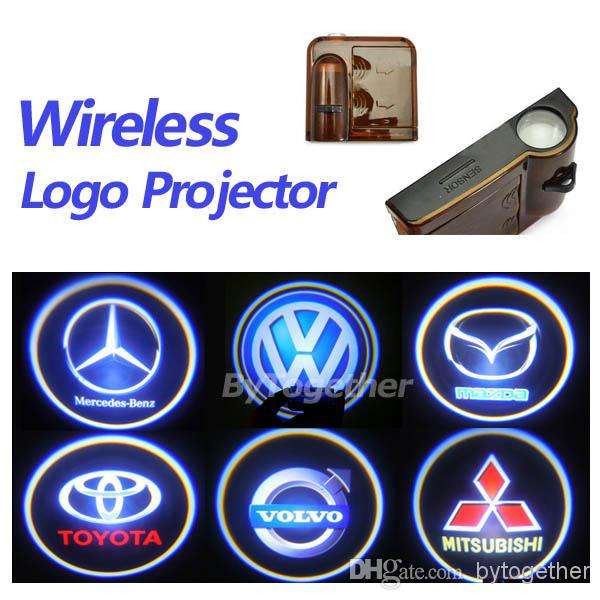 Car Door logo lights ( no drilling no wires )