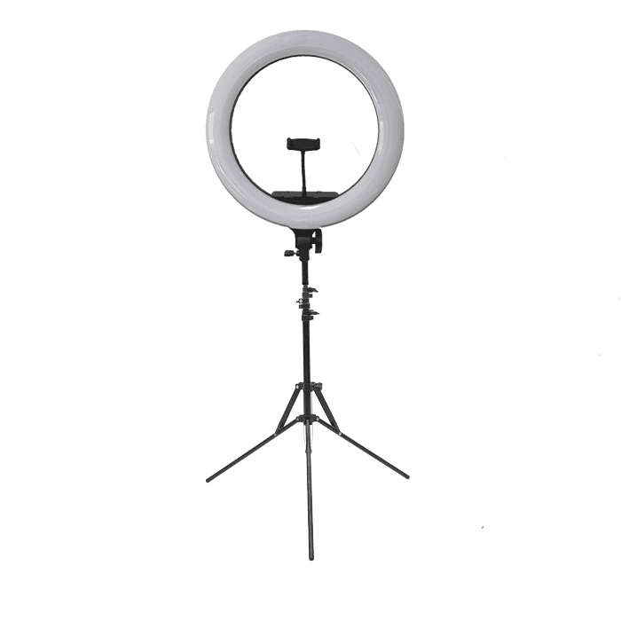 LED Dimmable Ring Light 18 Inch With Stand and Carry Bag | UNBOXED
