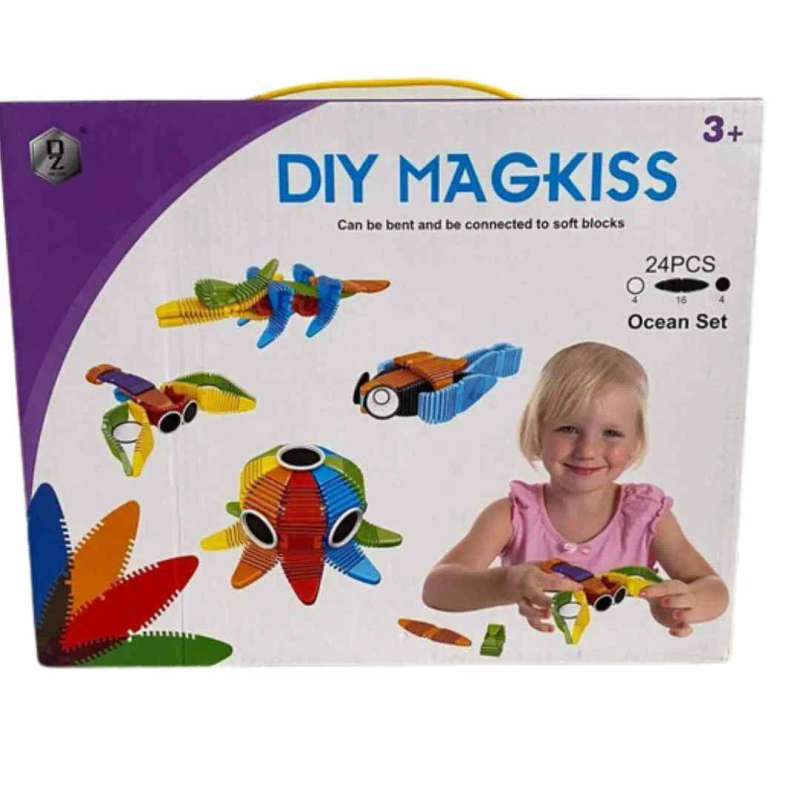 DIY MAG-KISS Tactile learning toy