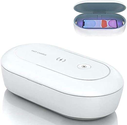 Phone Sanitizer Fast Wireless Charger with Aromatherapy 3-in-1