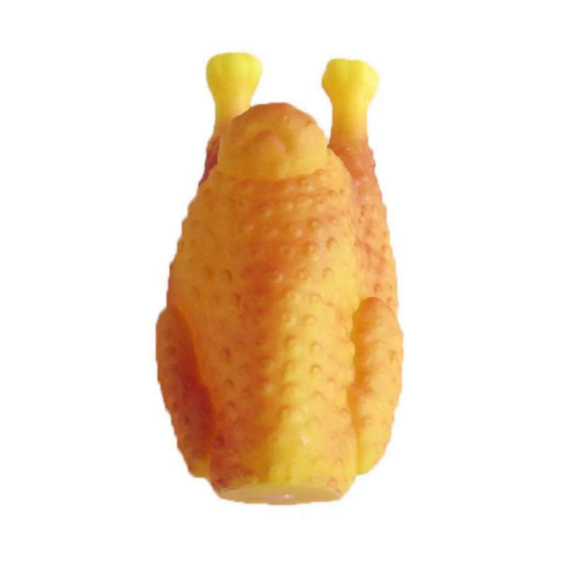 Rubber Headless Chicken Squeaky Dog Toys