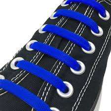 Killerdeals Adult No Tie Silicone Elastic Shoe Lace 8+8 - Blue