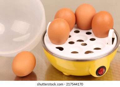 Electric Egg Boiler Yellow
