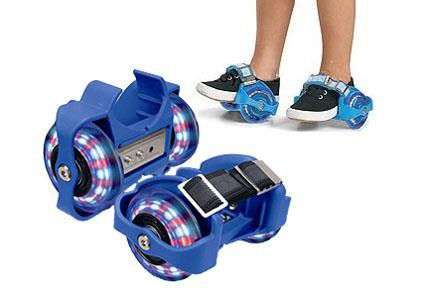 Kids Flashing Roller Skates - Blue