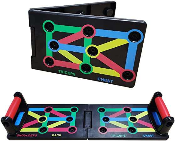 Foldable Fitness Push-up Board/ (Back shoulders chest triceps)