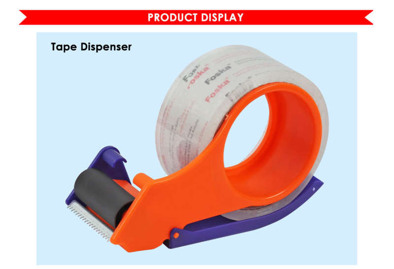 Packing Tape Dispenser with packing tape | 3 pack dispenser with 3 rolls of tape