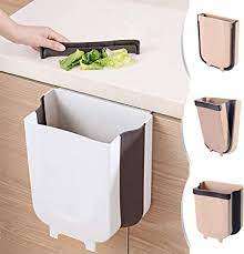 Space Saving Mini collapsible plastic bin for kitchen and bathroom use | 9L