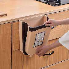 Space Saving Mini collapsible plastic bin for kitchen and bathroom use | 9L