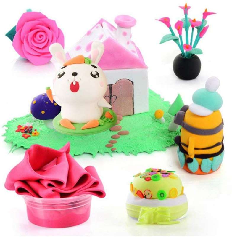 Non-toxic Air dry clay for Kids SHARE PACK (includes 4 boxes of clay)