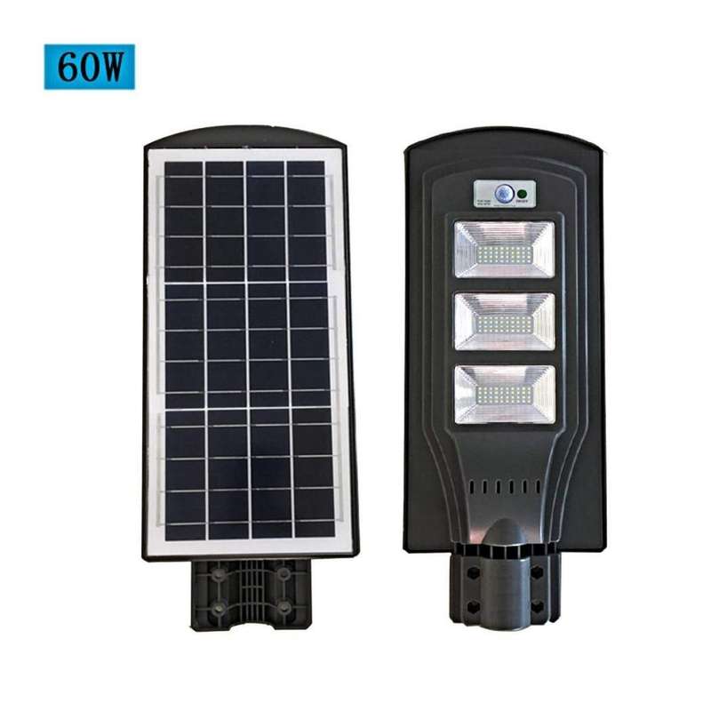 Motion Sensor Solar Street Light with Pole 60W