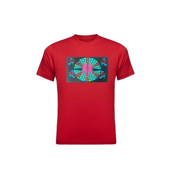EL Sound Activated Light-up T-shirt | Mata Hari Spy Mode