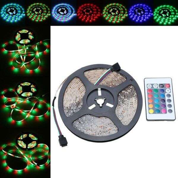 5m Colour Changing RGB LED Strip Light