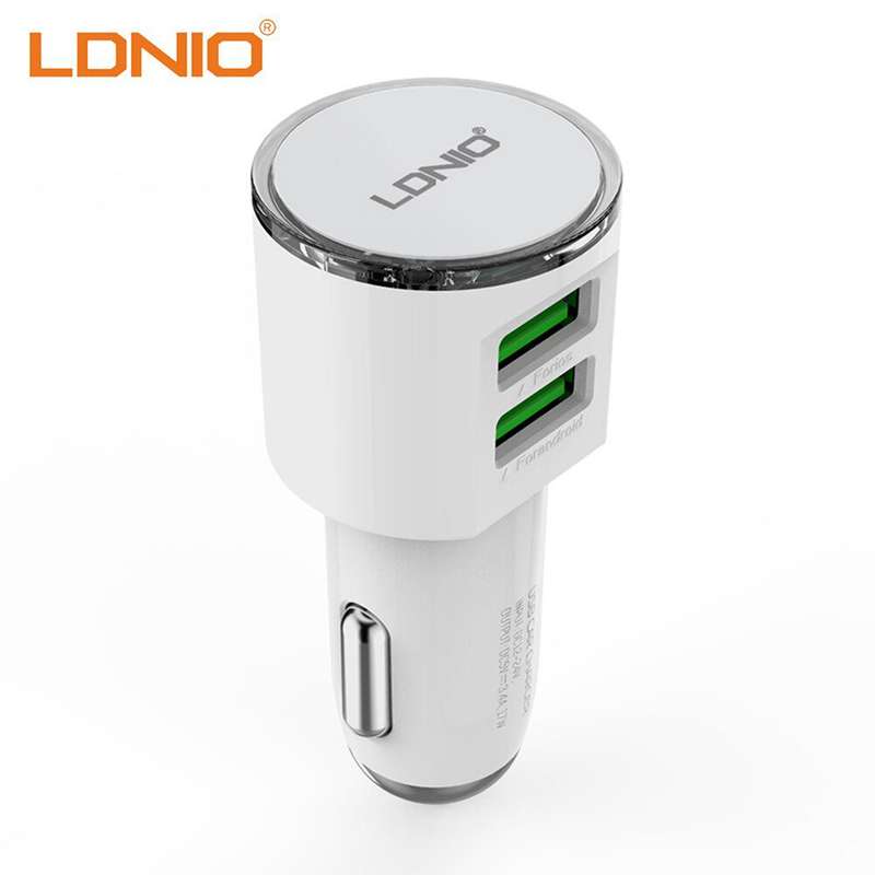 Ldnio Car Charger Dual Usb Port Output