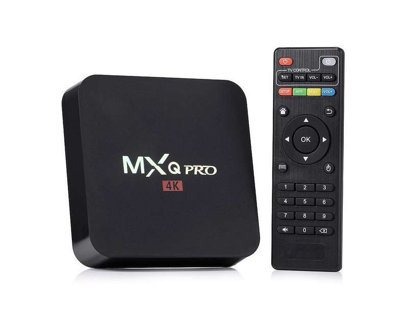 MXQ Pro Android Streaming Media Device pre-loaded with Apps & Mini Keyboard - REFURBISHED | UNBOXED
