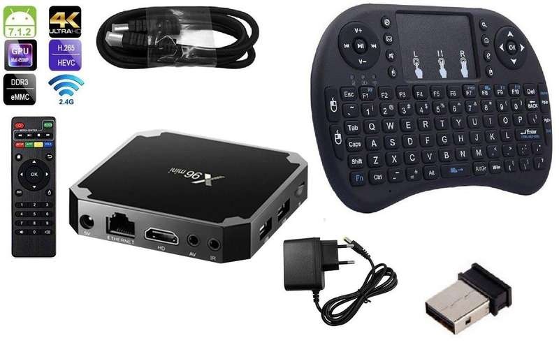 X96 Mini TV Box Combo (Android 7.1.2 - 2+16GB)