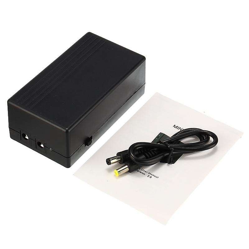Mini UPS with AC Adapter including 3 meter split cable