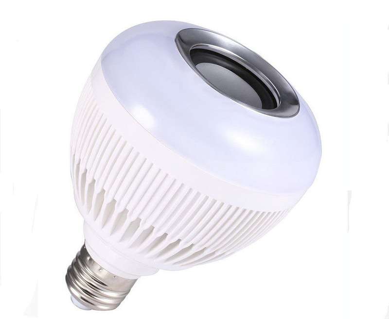 World One LED Bluetooth E27 Light Bulb Music Speaker - 2 Pack