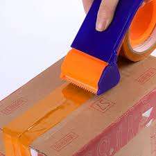 Packing Tape Dispenser with packing tape | 3 pack dispenser with 3 rolls of tape