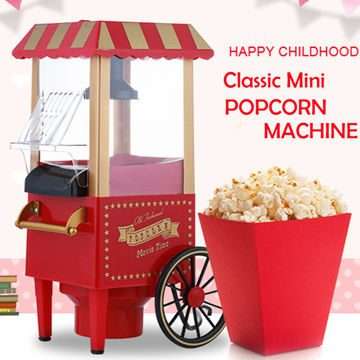 Vintage Style Table Top Popcorn maker | UNBOXED