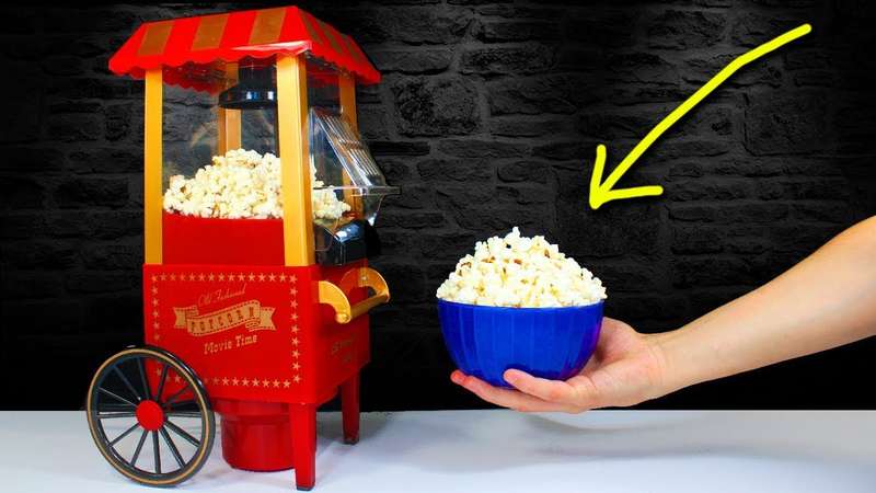 Vintage Style Table Top Popcorn maker | UNBOXED