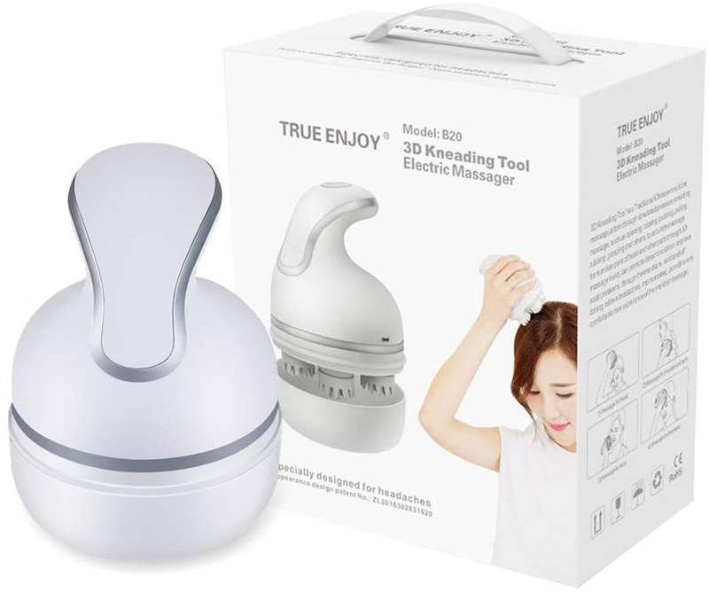 3D Waterproof Electric Head scalp Massager | UNBOXED