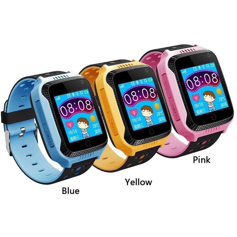 Q528 Kids GPS Smart Watch With Touch Screen - Blue