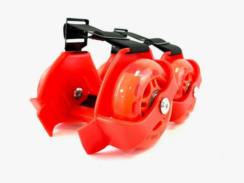 Clip on Heelie Wheelies with LEDs - various colours
