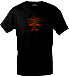 EL Panel Tshirts: Sound activated Light up Tshirt | Aztec