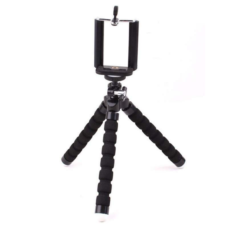 Spider Flexible Camera Tripod - Black (Parallel Import)