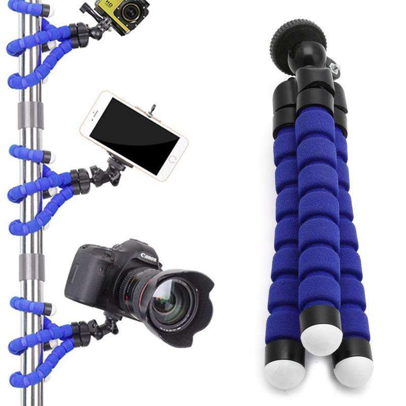 Spider Flexible Camera Tripod - Blue (Parallel Import)