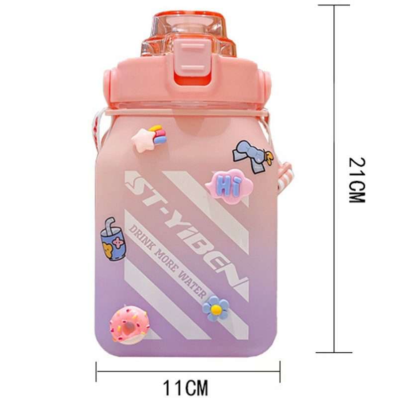 Giant motivational sport water bottle | Colour Graded | Various