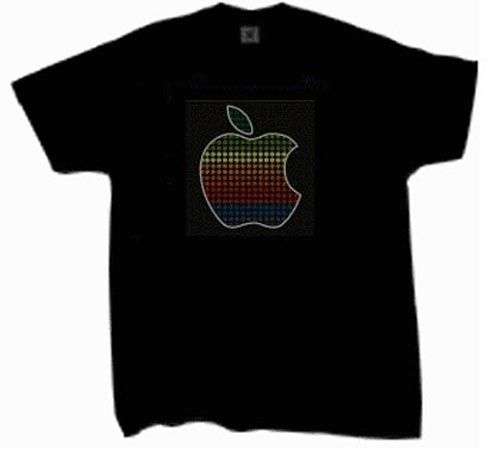 EL Sound Activated Light-up T-shirt | Mata Hari Spy Mode