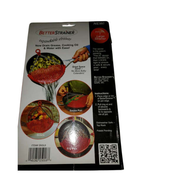 Better Strainer - AS SEEN ON TV - Expandable Strainer New In Box