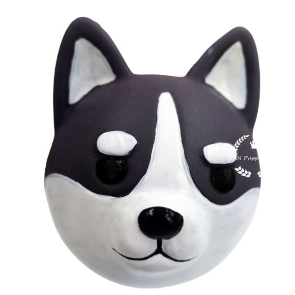 Pet Sounding Toy Simulated Dog Head Design Bulldog Toys
