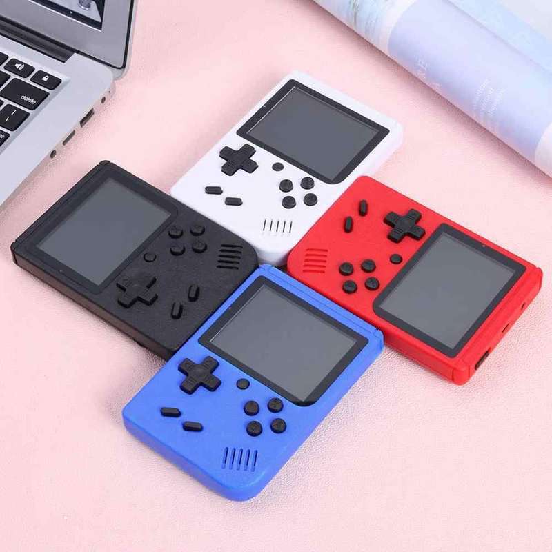 Wanle 500-in-1 Classic 8-Bit Retro Rechargeable Game Boy UNBOXED Various colours