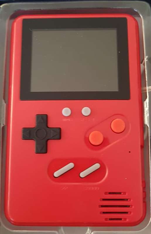 Retro Wanle Game Console (500 Built-in Games) - red/white/blue/black