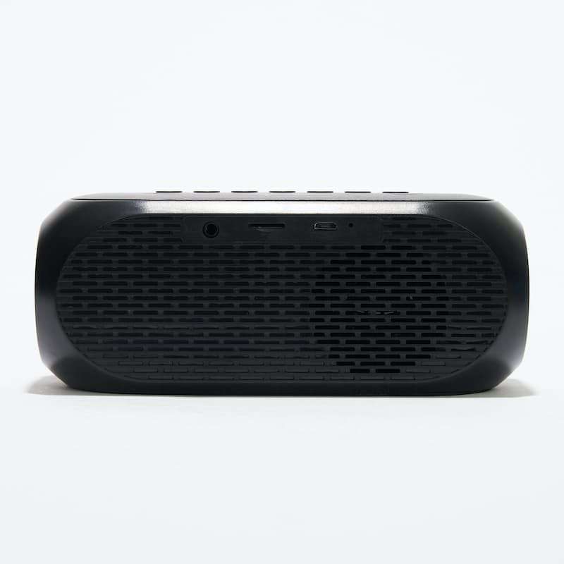 YESPLUS LED Alarm Clock with Bluetooth Speaker